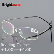 Gafas presbicias ultraligeras sin montura de 9 colores, gafas de lectura para hombres y mujeres, 1,0 + 1,5 + 2,0 + 2,5 + 3,0 + 3,5 + 4,0 gafas de aumento 2024 - compra barato