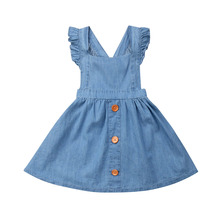 Toddler Baby Girls Kid Sleeveless Dress Party Princess Sundress Outfit New Dresses