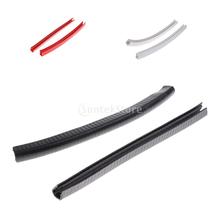 2pcs Rubber Longboard Skateboard Bumper Deck Protection Strip Nose Tail Guard Protector 32cm 2024 - buy cheap