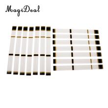MagiDeal 15 Pieces Durable White SPVC Heat Shrinkable Dense Archery Arrow Wraps 19.5 x 2cm Outdoor Hunting Shooting Accessories 2024 - buy cheap