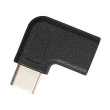 90 градусов правый угол USB 3,1 Тип C папа к женскому USB-C адаптер конвертер 2024 - купить недорого