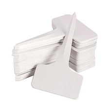 100 pcs Garden Labels gardening plant classification sorting sign tag ticket plastic writing plate board Plug in card white 2024 - buy cheap
