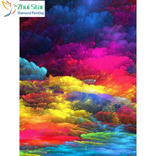 Diamond Embroidery Landscape Full Square/ Drill Diamond Painting Colorful Sky 3D Cross Stitch Decoration Home DIY XY1 2024 - buy cheap