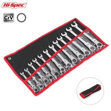 Hi-Spec Spanner Wrench Set Ratchet Wrench Set Metric Multitool Keys Combination Torque Wrench Tool Set Gears Flexible Flex Head 2024 - buy cheap