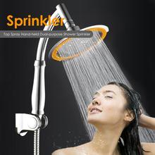 4/6 Inch Adjustable ABS Bathroom Shower Head 2 Mode Ultra-Thin Large Rainfall Shower Head High Pressure Hand Held Shower head 2024 - buy cheap