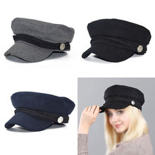 2019 Newest Men Women Autumn Winter Fashion Berets Caps Greek Fisherman Sailor Cap Fiddler Hat Peaked Cap Berets Elastic Band 2024 - buy cheap