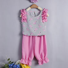 1-6Y Verão Bonito Da Criança Do Bebê Dos Miúdos Meninas Flamingos Roupas Irritar Tops Vest Shorts Calças Outfits 2024 - compre barato
