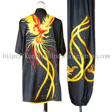 Chinese wushu uniform Kungfu clothing Martial arts suit taolu embroidered outfit for men women boy girl children kids adults 2024 - buy cheap