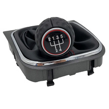 Pomo de cambios con tapa de la funda para el VW Volkswagen Golf 5 A5 MK5 GTI GTD Jetta R32 A6 Golf 6 MK6 R20 2004-2014. 2024 - compra barato