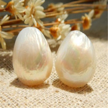 13-14mm Pearl Jewelry Studs White Baroque Pearl Silver Earring Ear Stud Earrings For Women Wedding Party Jewelry Gift Girls 2024 - buy cheap