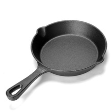 16cm/20cm Mini Cast Iron Small Flat Steak Frying Pan Uncoated Pot Vintage Thick Non-stick Gift 2024 - buy cheap