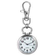 Shellhard-Reloj de enfermera de Blanco luminoso para mujer, llavero colgante, decoración para médico, enfermera, 1 unidad 2024 - compra barato
