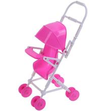 Accesorios de muñeca de plástico carrito de bebé juguete de muebles de guardería para muñeca de bebé juguete de juego de rol de Casa de niña 2024 - compra barato