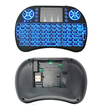 New i8 Keyboard 2.4GHz Air mouse Wireless Keyboard Remote Control Touchpad For Android TV Box 8.1 T9 X96 mini TX3 min X96 2024 - buy cheap
