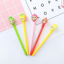 1PCS Cute New Cartoon Passionate Fruit Gel Pen Student Stationery Novelty Gift School Material Office Supplies 2024 - buy cheap