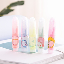 5PCS Lovely New Creative Candy Colored Highlighter Markers Fluorescent Pen Student Gift Stationery School Supplies 2024 - buy cheap