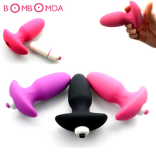 Silicone Anal Vibrator Anal Butt Plug Adult Jump Egg Speed G Spot Anus Plug Vibrating Anal Plug Sex Toys for Men and Women O3 2024 - buy cheap