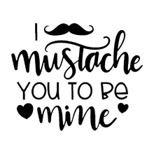 15*12.3cm I Mustache You To Be Mine Vinyl Decal Car Accessories For Home Cars Walls Cups Bumper Stickers 2024 - buy cheap