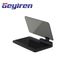 HUD Display Car Big Screen 6 Inch Smartphone holder Mount Stand Safe Adsorption Reflection Film Black Non-slip Mat Film 2024 - buy cheap