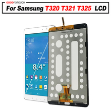 Pantalla LCD de calidad A + para móvil, montaje de digitalizador con pantalla táctil y Marco, para Samsung Galaxy Tab Pro, SM-T320, T321, T325, SM-T325, T320, SM-T321 2024 - compra barato