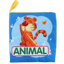 Kids Baby Soft Cloth Books Colorful Cartoon Cloth Book Animal Baby Infant Early Learning Educational Toy Story Intelligence Book 2024 - buy cheap