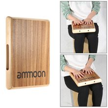 Ammoon-tambor de mano plano de Cajon de viaje compacto, accesorios para instrumentos de percusión, 31,5x24,5x4,5 cm 2024 - compra barato