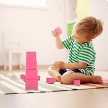 For Montessori Pink Tower Math Toy Sensory Training Building Blocks Wooden Early Education Toy 2024 - buy cheap