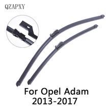 Щетка стеклоочистителя для Opel Adam, передняя и задняя щетки стеклоочистителя для Opel Adam, 2013, 2014, 2015, 2016, 2017, оптовая продажа, автомобильные аксессуары 2024 - купить недорого