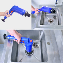 Air Power Drain Blaster gun High Pressure Powerful Manual sink Plunger Opener cleaner pump for Bath Toilets Bathroom Shower 2024 - buy cheap