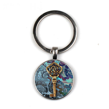 Keychain Glass Time Gem Keychain Key Jewelry DIY Custom Photo Personality Gift , Keychains gifts for men Retro key 2024 - buy cheap