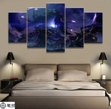 Home Decor Modular Canvas Picture 5 Piece StarCraft Game Painting Poster Wall For Home Art Canvas Painting Wholesale 2024 - buy cheap