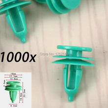 1000x Green Door Panel Push Pin Clip 6503204, 6507055AA For Dodge Jeep Grand Cherokee WJ & WK 1999-2010 2024 - buy cheap