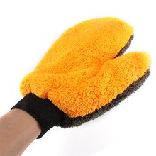 Car Wash Glove Soft Coral Fleece Cleaning Mitt Car Washing Brush Cloth Motorcycle for Home 2024 - buy cheap