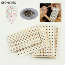 600 Pcs/lot Ears Stickers Acupuncture Needle Ear Vaccaria Seeds Ear Massage Care Auricular-paster Press Seeds Nose Ear Trimmer 2024 - buy cheap