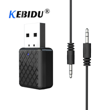 KEBIDU-Mini USB Bluetooth 5,0, receptor transmisor de 3,5mm, adaptador de Audio estéreo USB para música, altavoz portátil 2024 - compra barato