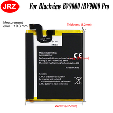 Jrz-bateria de telefone inteligente, para blackview bv9000 pro, 4180mah, de alta capacidade, substituição + ferramentas 2024 - compre barato