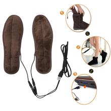 USB Heated Insoles Foot Warmer Insoles Winter Outdoor Sports Ski Heating Insoles Keep Warm for Men Women Shoes 2024 - buy cheap