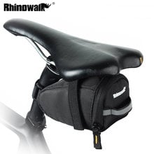 RHINOWALK Small Bicycle Saddle Bag Waterproof MTB Mountain Bike Rear Back Under Seat Bag Tail Bag Seatpost Cycling Accessories 2024 - buy cheap