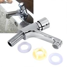 1 Sets Delay Faucet Public Ktchen Bathroom Chrome Plated Self Closing Water Saving Time Delay Basin Sink Tap Faucet 2024 - buy cheap