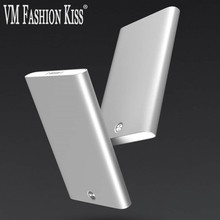 VM FASHION KISS Metal Business Id Card Case Pack Originality Office Aluminium Alloy Credit Cards Card Holder Rfid Travel Wallet 2024 - buy cheap