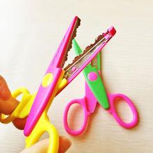 6PCS DIY Paper Cut Wave Edge Craft Scissors Set  Album Tools Manual Safe Child Scissors 2024 - buy cheap
