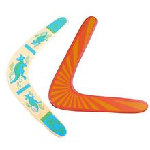 Funny Kangaroo Throwback V Shaped Boomerang Flying Disc Throw Catch Outdoor Game Vision Catch Training Toys Outdoor Activity Fun 2024 - buy cheap