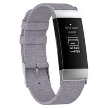 Shellhard ремешок для Fitbit Charge 3 Смарт-браслет ремешок для часов тканевый Нейлон Замена для мужчин и женщин Smartwatch Charge3 ремешок для часов 2024 - купить недорого