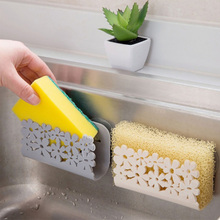Kitchen Bathroom Drying Rack Toilet Sink Suction Sponges Holder Rack Suction Cup Dish Cloths Holder Scrubbers Soap Storage 2024 - buy cheap