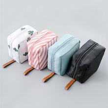 Nylon Mini Cosmetic Bag Small Women Makeup Organizer Bag Waterproof Organizer Bag Travel Portable  Bag 2024 - buy cheap