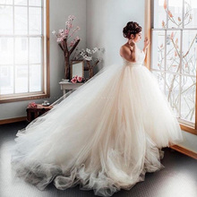 Fabulous Lush Bridal Tulle Skirts 2019 With Train Custom Made Pussy Tulle Skirts  Women Ruffles Elastic Tutu Ball Gowns To Party 2024 - buy cheap