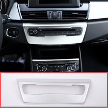 For BMW 2 Series F45 F46 218i 2015-2017 Car Accessories 1 Pcs Silver ABS Chrome Center Console Panel Cover Trim 2024 - buy cheap