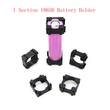 1 Section 18650 Battery Cell Holder Safety Spacer Radiating Shell Storage Bracket Mayitr Suitable For 1x18650 battery 2024 - buy cheap