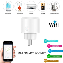 Mini Smart Plug Wifi Socket Wireless Phone Remote Control Switch Smart Timer Plug Outlet Socket Work with Google Assistant IFTTT 2024 - buy cheap