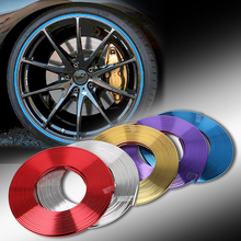 8M Anti-Collision Ring Car Wheel Rim Trims Protective Guard Tape Car-styling DIY Reduce Scraping Tire Rim Decorative Strip 2024 - buy cheap